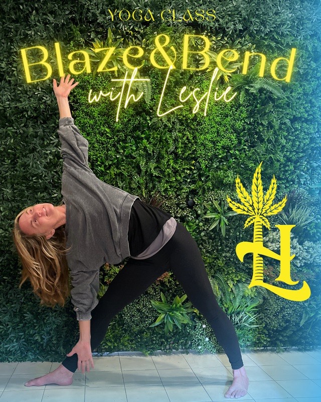 Blaze & Bend Yoga with Leslie - The Hidden Leaf